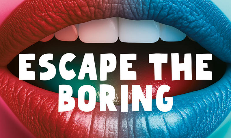 Snack Concept -  Escape the boring