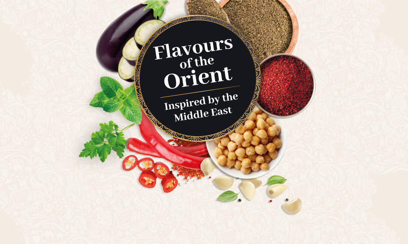 Snack Konzept - Flavours of the Orient